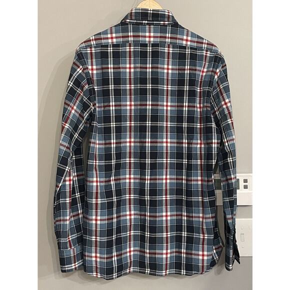 Guideboat Co Shirt Plain Weave Oxford Plaids Button Down Long Sleeve Mens L - Picture 4 of 11